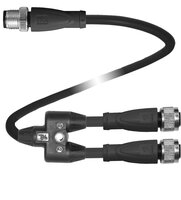 Kabel połączeniowy Y V1-G-BK0,15-PUR-A-T-0,15-V1-G (323752) - Pepperl + Fuchs