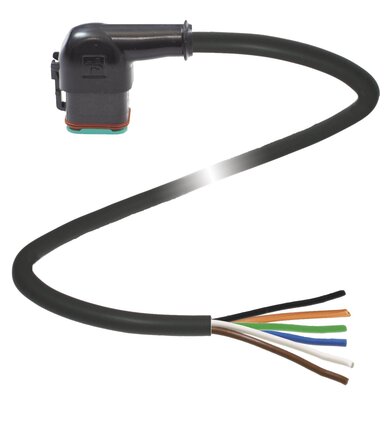 Złącze żeńskie DT6S-W-BK6M-PUR-O1 (70167545) - Pepperl + Fuchs