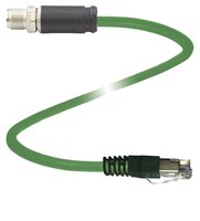 Kabel połączeniowy, Ethernet V19SX-G-GN1M-PUR-E2S-V45-G (70134695) - Pepperl + Fuchs