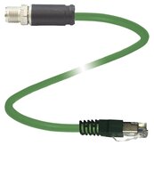 Kabel połączeniowy, Ethernet V19SX-G-GN2M-PUR-E2S-V45-G (70134696) - Pepperl + Fuchs