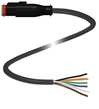 Złącze żeńskie DT6S-G-BK3M-PUR-O1 (70167480) - Pepperl + Fuchs
