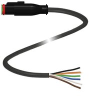 Złącze żeńskie DT6S-G-BK10M-PUR-O1 (70167478) - Pepperl + Fuchs