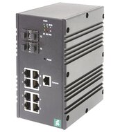 Przełącznik Ethernet zarządzany gigabitowy ICRL-M-8RJ45/4SFP-G-DIN (70114058) - Pepperl + Fuchs
