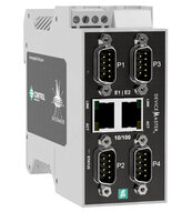 Brama EtherNet/IP do Modbus ICDM-RX/EN1-4DB9/2RJ45-DIN (70114035) - Pepperl + Fuchs