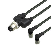 Kabel połączeniowy Y V3-WM-BK1,5M-PUR-U-T-V1-G (275518) - Pepperl + Fuchs