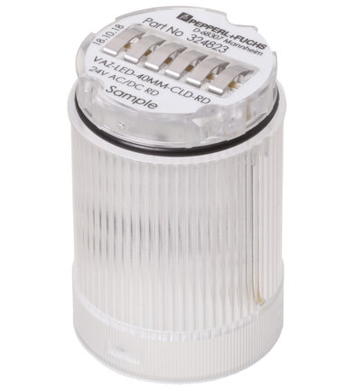 Sygnalizator świetlny LED z stałym światłem VAZ-LED-40MM-CLD-RD (324823) - Pepperl + Fuchs