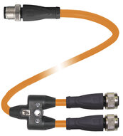 Kabel połączeniowy Y V1-G-OR0,3M-POC-T-0,6M-V1-G (309727) - Pepperl + Fuchs