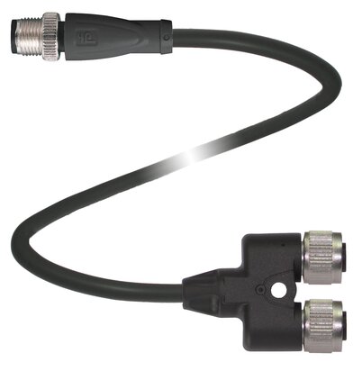 Kabel połączeniowy Y V1-G-T-BK3M-PUR-A-V1-G (253340) - Pepperl + Fuchs
