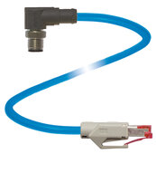Kabel połączeniowy, Ethernet V1SD-W-100M-PUR-ABG-V45-G (70101609) - Pepperl + Fuchs