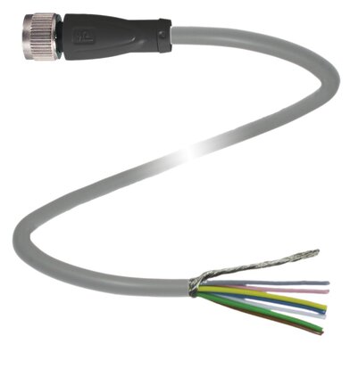 Gniazdo kablowe, ekranowane V19-G-5M-PVC-TP (324331) - Pepperl + Fuchs