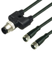 Kabel połączeniowy Y V3-GM-BK2M-PUR-U-T-V1-G (275522) - Pepperl + Fuchs