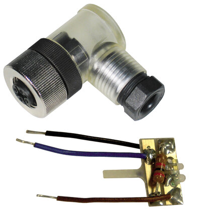 Złącze żeńskie, montowane w terenie V1-W-E/E2-LED-SET (261582) - Pepperl + Fuchs