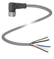 Gniazdo kablowe, ekranowane V17-W-BK2M-PUR-U/ABG (456509) - Pepperl + Fuchs