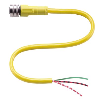 Złącze kablowe V12-G-YE20M-PVC (913331) - Pepperl + Fuchs