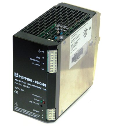 Zasilacz K34-STR-24..30V-3X500VAC-10A (211139) - Pepperl + Fuchs