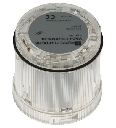 Sygnalizator świetlny LED z stałym światłem VAZ-LED-70MM-CL (196237) - Pepperl + Fuchs