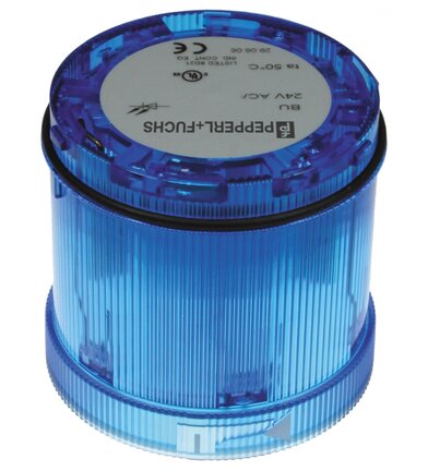 Sygnalizator świetlny LED z stałym światłem VAZ-LED-70MM-BU (196236) - Pepperl + Fuchs