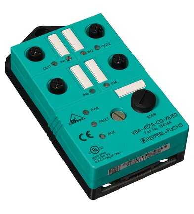 Moduł czujnika/elementu wykonawczego AS-Interface VBA-4E2A-G2-XE/E2 (134144) - Pepperl + Fuchs