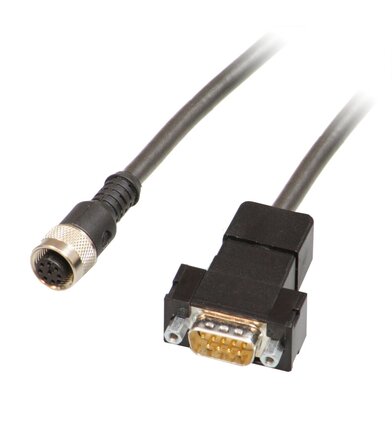 Adapter M12 x 1 na Sub-D V19-G-0,5M-PUR-ABG-SUBD9 (200769) - Pepperl + Fuchs
