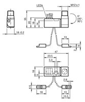 Indukcyjny czujnik mocy NBN2-F581-80S3-E8-V1 (220323) - Pepperl + Fuchs