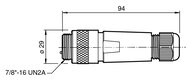 Złącze męskie montowane w terenie V94-G-SE (915742) - Pepperl + Fuchs