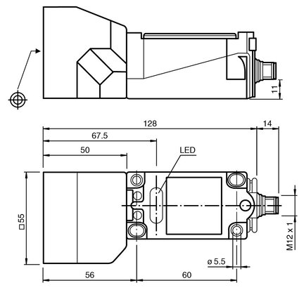 Czujnik indukcyjny NJ40+U1+E2-V1 0 (89883) - Pepperl + Fuchs