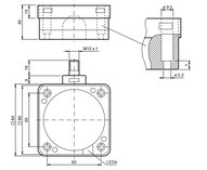 Czujnik indukcyjny NCB50-FP-E2-C-P1-V1 (132412) - Pepperl + Fuchs