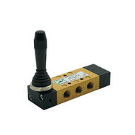 Zawór miniaturowy mechaniczny 5/3, G1/8 (228.53.31.9.1/2) seria 228 - Pneumax