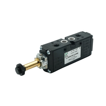 Elektrozawór 5/2, G1/8 (828.52.3.9.M2) seria 828 - Pneumax