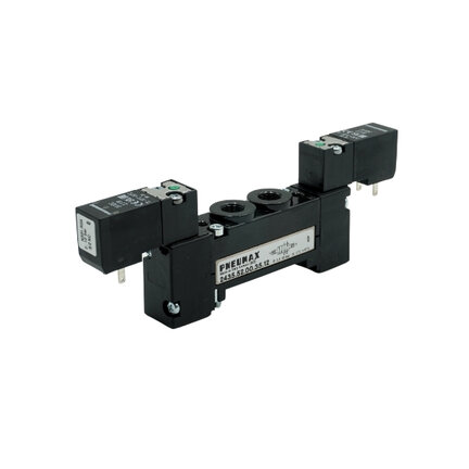 Elektrozawory 5/2, seria 2400 Flat/2400 Line - Pneumax