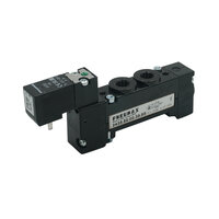 Elektrozawór 5/2, G1/8, monostabilny (2435.52.00.39.88) seria 2400 Flat - Pneumax