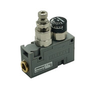 Regulator ciśnienia, mini ze zintegrowanym manometrem, ciśn. 0-4 bar (17522A6.B) seria 1750 - Pneumax