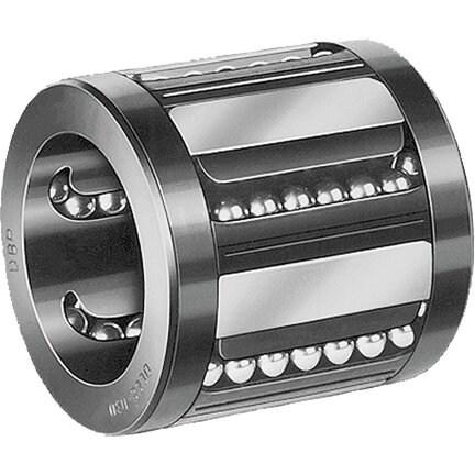 Tuleja toczna, segmentowa, zamknięta, 20, bez uszczelki, nierdzewna, KBSE-20-NR (R066802030) - Bosch-Rexroth
