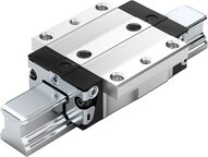 Wózek kulkowy, FNS, wielkość konstr. 15, aluminium, wysoka dokładność, bez łańcucha kulkowego, KWD-015-FNS-C0-H-1 (R163119320) - Bosch-Rexroth