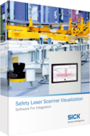 Oprogramowanie aplikacyjne Safety Laser Scanner Visualization - SICK