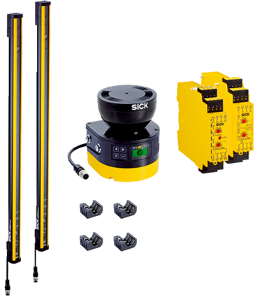 System bezpieczeństwa (1097911) serii Safe Robotics Area Protection - SICK