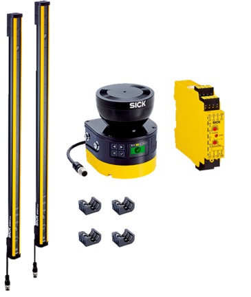 System bezpieczeństwa (1097906) serii Safe Robotics Area Protection - SICK