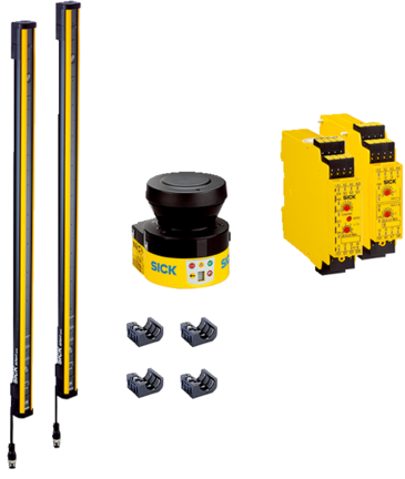 System bezpieczeństwa (1097908) serii Safe Robotics Area Protection - SICK