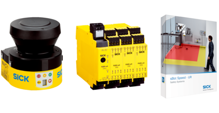 System bezpieczeństwa (1117270) serii Safe Robotics Area Protection - SICK