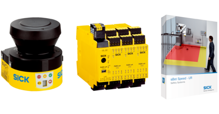 System bezpieczeństwa (1117272) serii Safe Robotics Area Protection - SICK