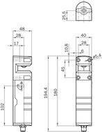 Wyłącznik bezpieczeństwa (1101320) serii flexLock - SICK