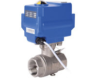 Zawory kulowe inox z silnikiem TCR-D (timer), seria 715 XS - Sectoriel