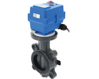 Przepustnice PVC-U/EPDM z siłownikiem TCR, seria PL2 - Sectoriel