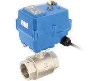 Zawór kulowy  502 1/4" + TCR-02Nnapęd elektryczny 230V AC / DP=10bar max