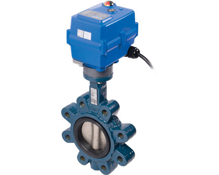Przepustnica 1135 DN50 + TCR-05N napęd elektryczny 230V AC / DP=10bar max