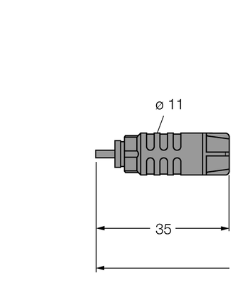 Przewód światłowodowy POF do IP-Link SFOL-3M - Turck