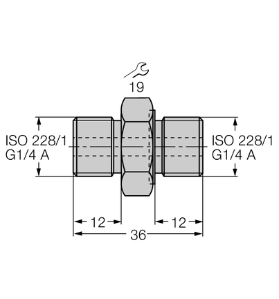 Element PCV-G1/4A4 - Turck