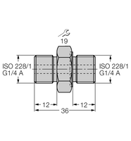 Element PCV-G1/4A4 - Turck