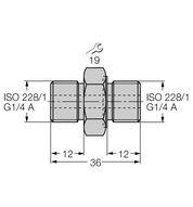 Element PCV-G1/4A4 - Turck