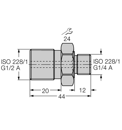 Element PCV-G1/2A4 - Turck